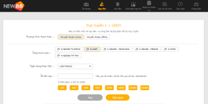 Hướng Dẫn Nạp Tiền USDT Tại Nhà Cái Ku Bet