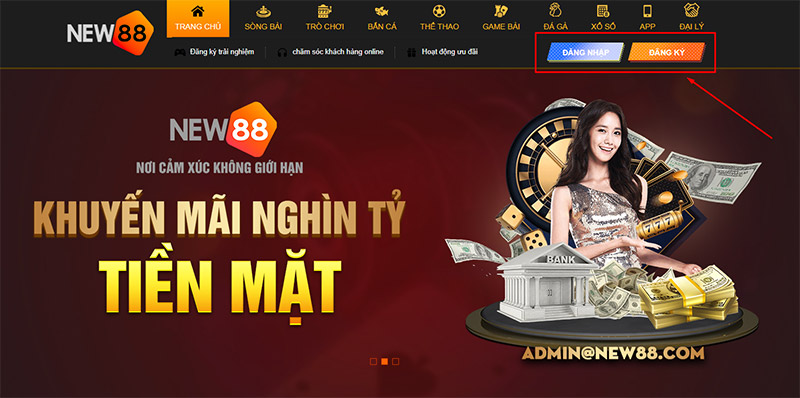 Truy cập vào trang chủ nhà cái ku bet để đăng ký tài khoản chơi