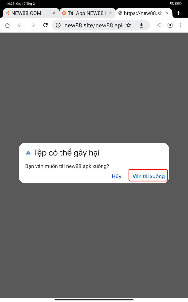 Download file ku bet apk về điện thoại android