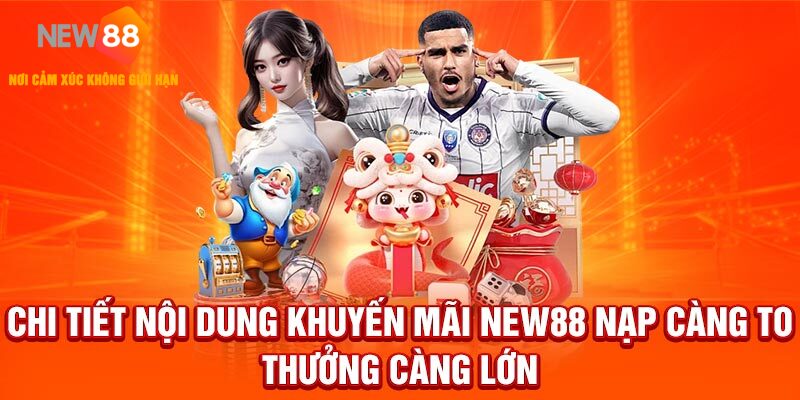 Chi tiết nội dung khuyến mãi KU BET nạp càng to thưởng càng lớn