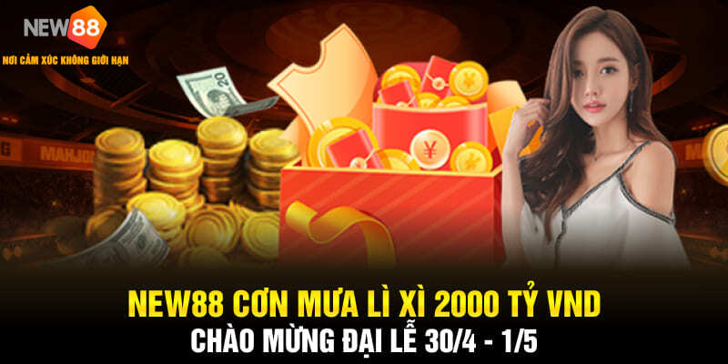 KU BET Cơn Mưa Lì Xì 2000 Tỷ VND Chào Mừng Đại lễ 30/4 - ⅕