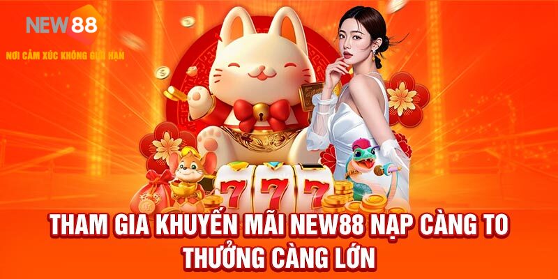 Tham Gia Khuyến Mãi KU BET Nạp Càng To Thưởng Càng Lớn
