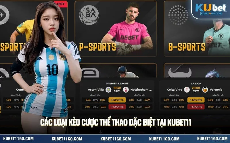 Các Loại Kèo Cược Thể Thao Đặc Biệt tại kubet