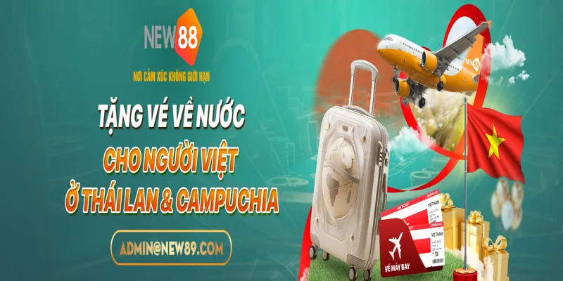 KU BET TẶNG VÉ MÁY BAY VỀ NƯỚC CHO NGƯỜI VIỆT Ở THÁI LAN & CAMPUCHIA