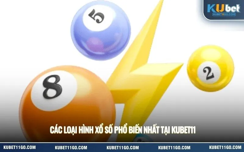 Các loại hình xổ số phổ biến nhất tại Kubet
