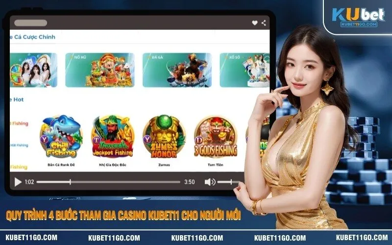 Quy trình 4 bước tham gia Casino Kubet cho người mới