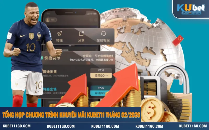 Tổng hợp chương trình khuyến mãi Kubet tháng 022026